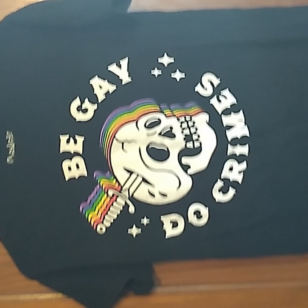 Black Funny Gay T shirt